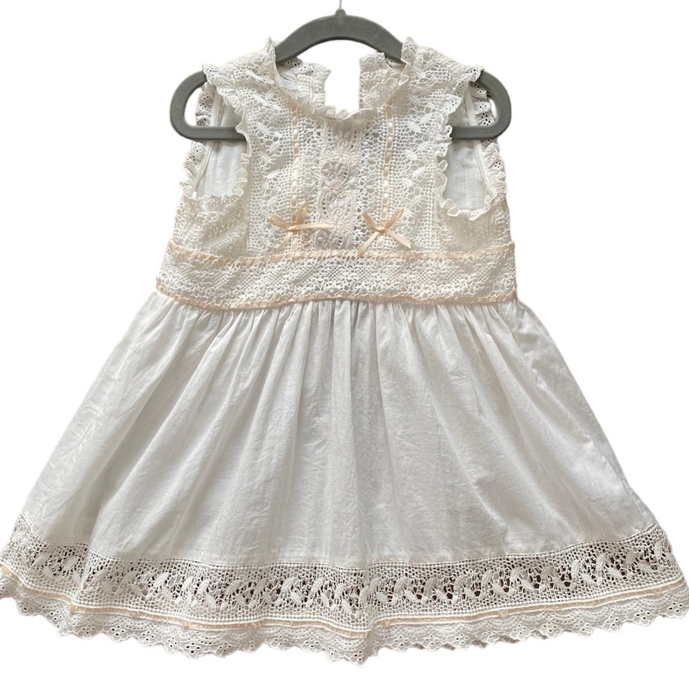 Petite Amalie white dress